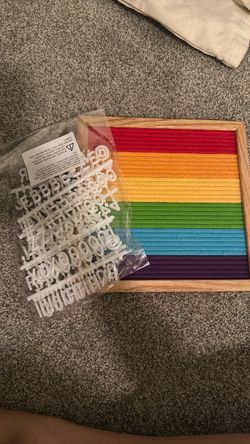Message felt board