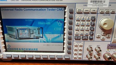 Rohde & Schwarz Cmu 200 Universal Radio Communication Tester