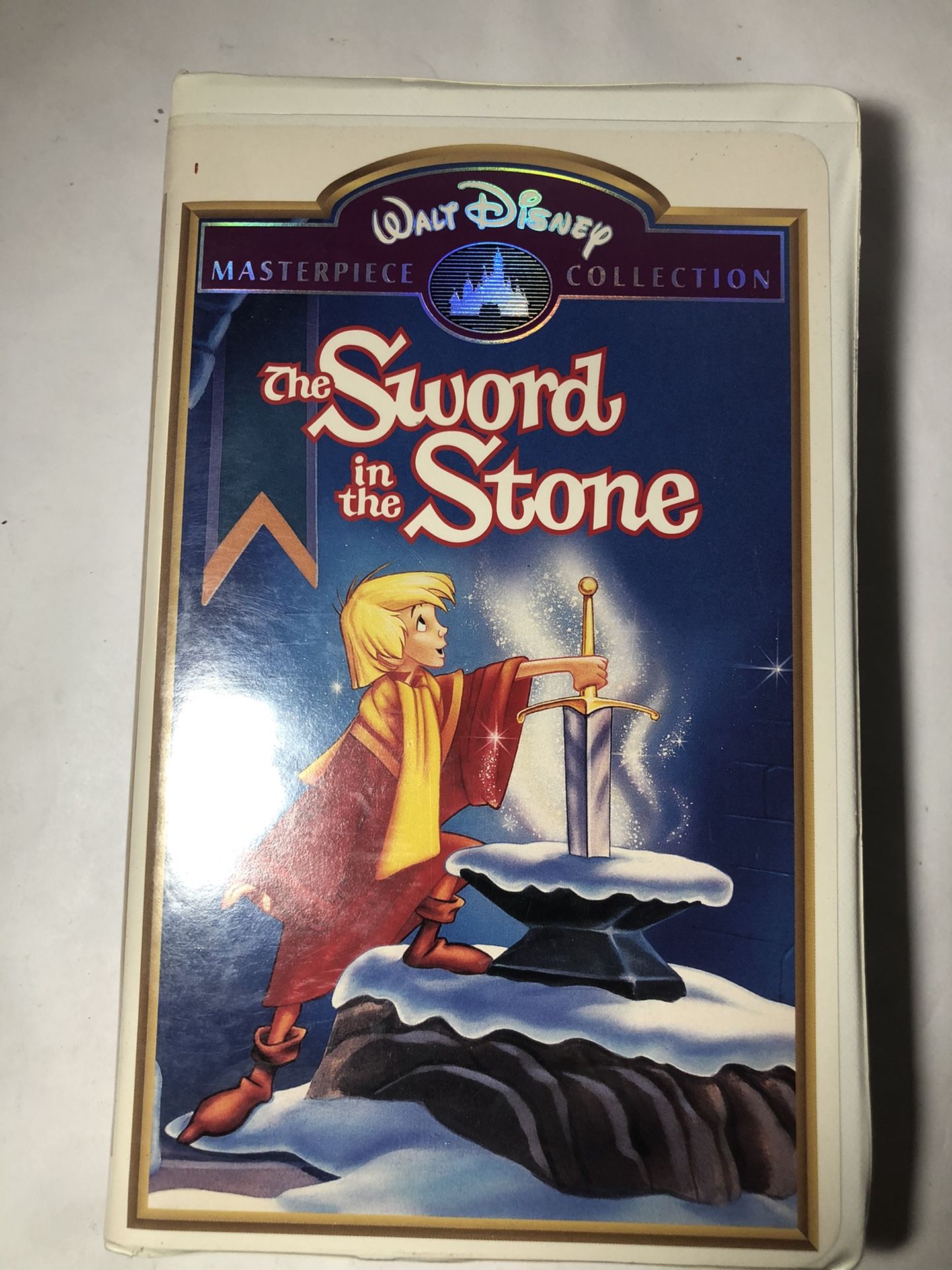 Disney The Sword in the Stone VHS Masterpiece Collection Walt Disney Kids Movie