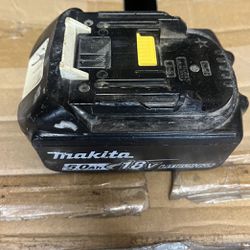 Makita 5.0 Battery Used 