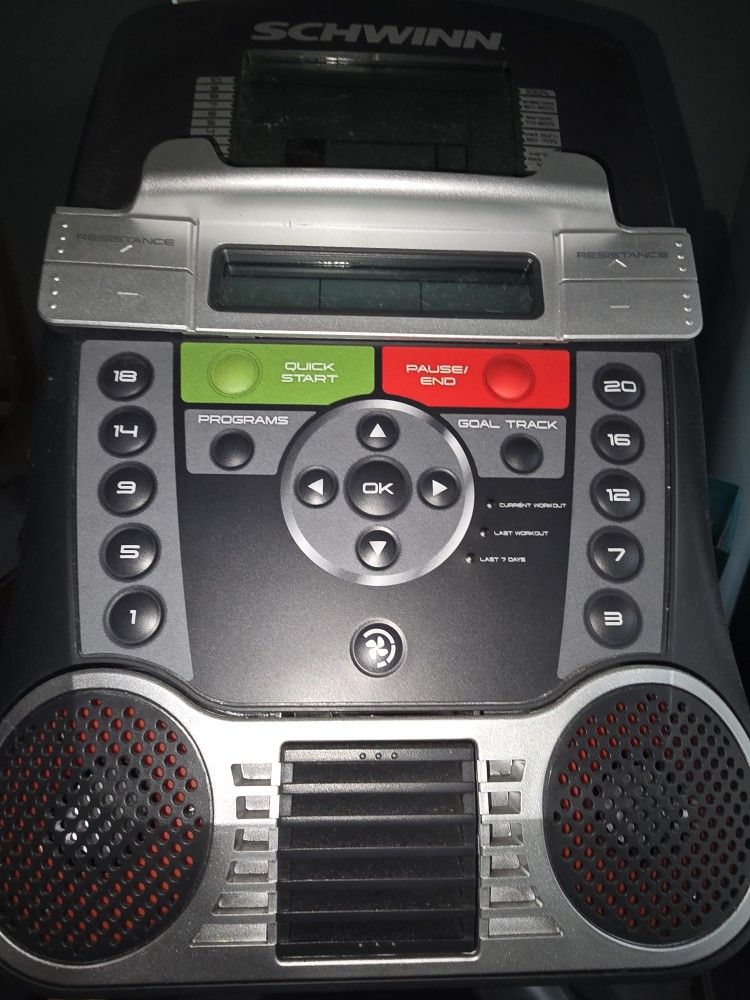 Elliptical Adjustable With Music and Built In Fans