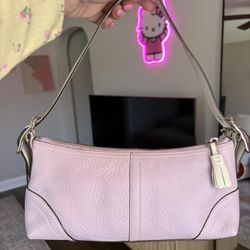 Coach Lilac Purple Leather 