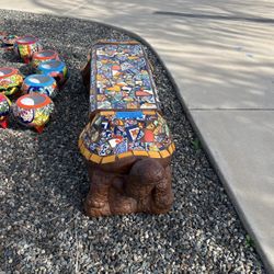 Talavera Turtle Benches