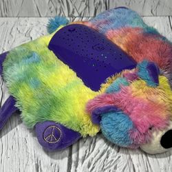 Pillow Pets Dream Lites Multicolor bear Night Light on Ceiling Star projector
