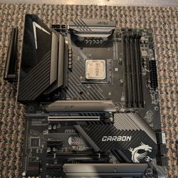  - AMD - MSI B550 Carbon Gaming Wifi WITH Ryzen 5 3600 CPU