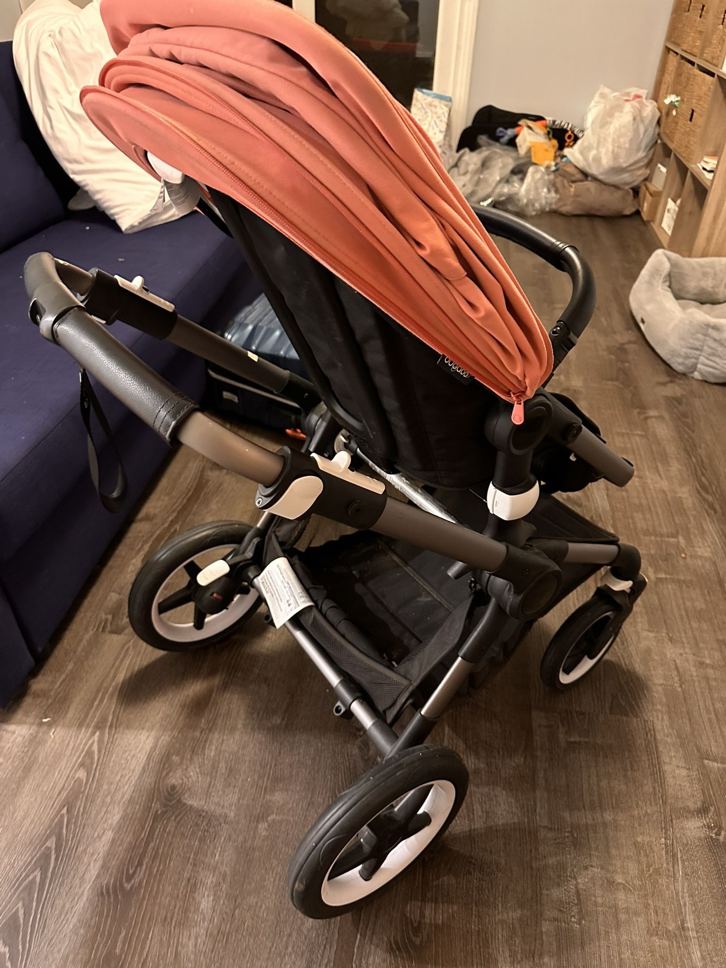 Bugaboo Fox Stroller Bassinet (Rain cover, Cup holder, Diaper bag)