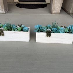 Faux Succulent Arrangements