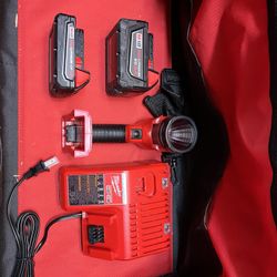 Milwaukee M18 Batteries Charger Flashlight