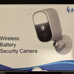 Wireless Battery Security Camera