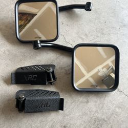 Side Mirrors And Foot Rests For Jeep JK Wrangler Sport