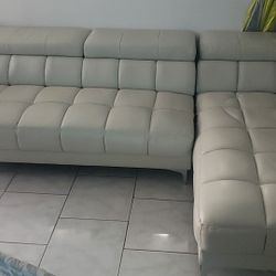 Sectional with ottoman