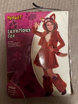 Spirit Halloween Fox Costume - Kids Large 12-14