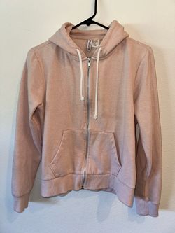 H&M Pink Zip-Up Hoodie