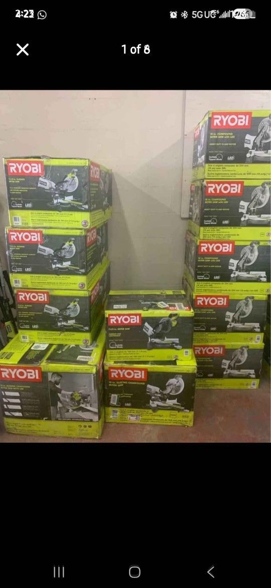 Ryobi Miter saw & Table saws
