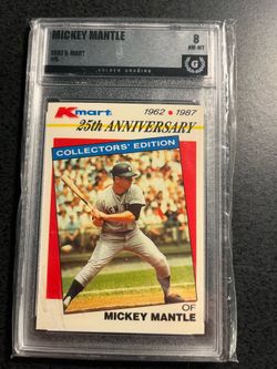 Mantle 1987 25th Anniversary- Graded8