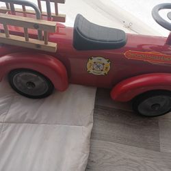 Original fire truck ride toy