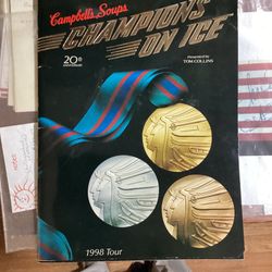 Campbells Soups Champions On Ice Tour Book 1998