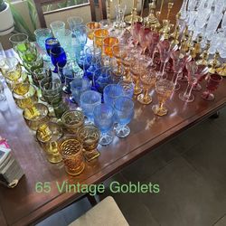 Goblets/wine Glasses