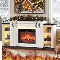 Tv Stand With Electric Fire Place 