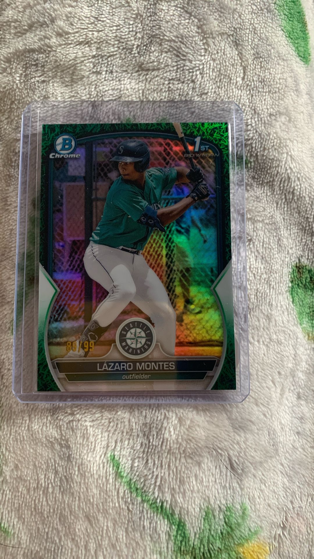 Lazaro Montes MLB Trading Card
