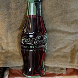 3 Coca Cola Metal Signs
