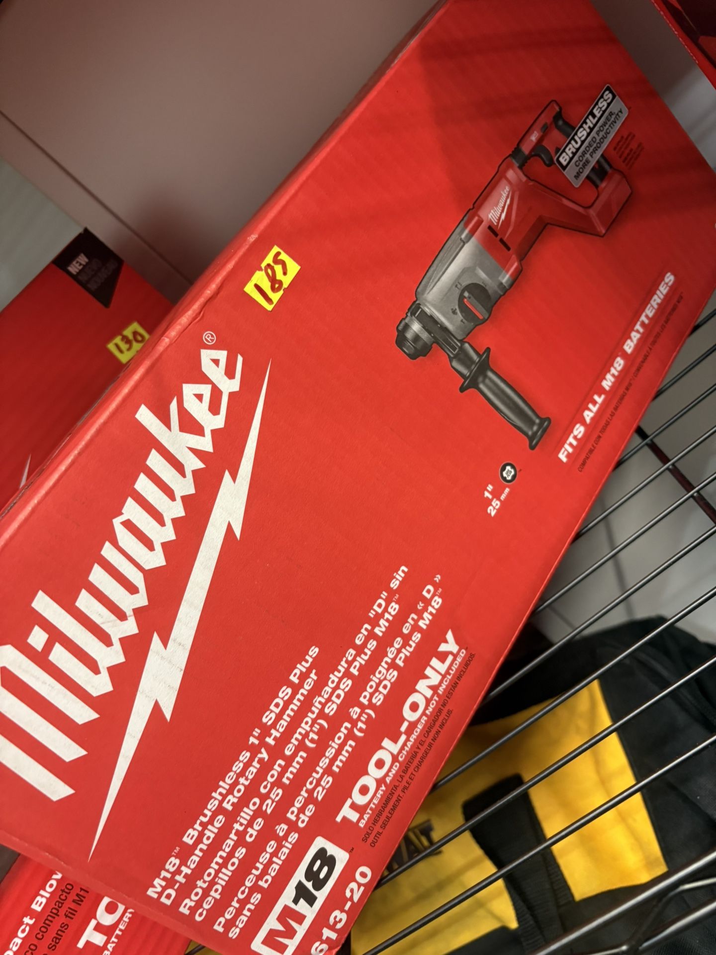 Milwaukee New 1” Rotary Hammer Brushless