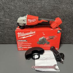 Milwaukee (2686-20) M18 18V Lithium-Ion Brushless Cordless 4-1/2 in./5 in. Grinder w/Paddle Switch (Tool-Only)