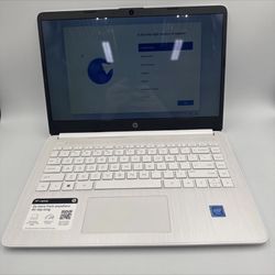 HP - 14" Laptop - Intel Celeron - 4GB Memory - 64GB  - White - Windows 11 Home