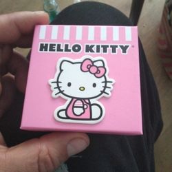 Hello Kitty Necklace Gold Plated 