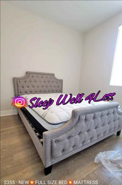 New Full Size Beds With Mattress