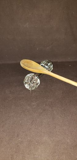 CRYSTAL SPOON HOLDER