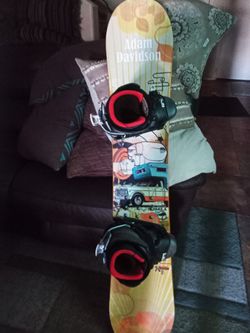 Professional Snowboard With Boots And Binders Size 10.5