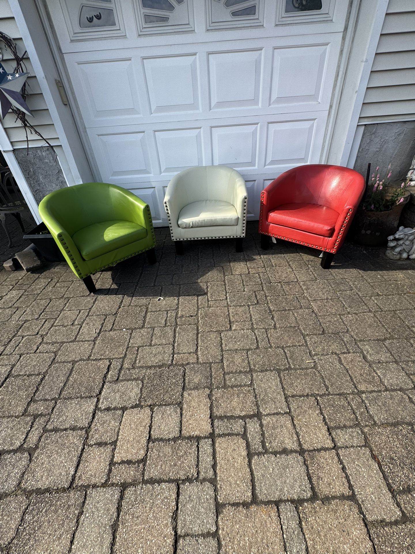 Leather Club Chairs
