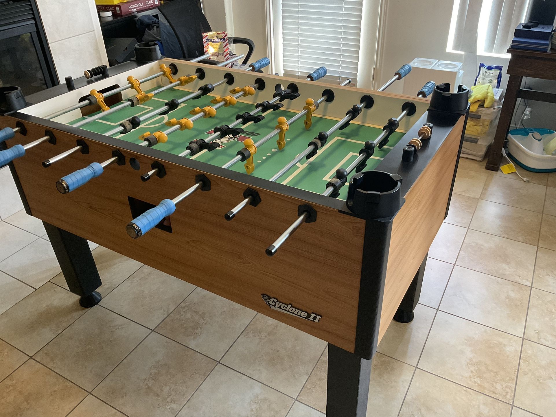 Tornado Foosball Table Cyclone II