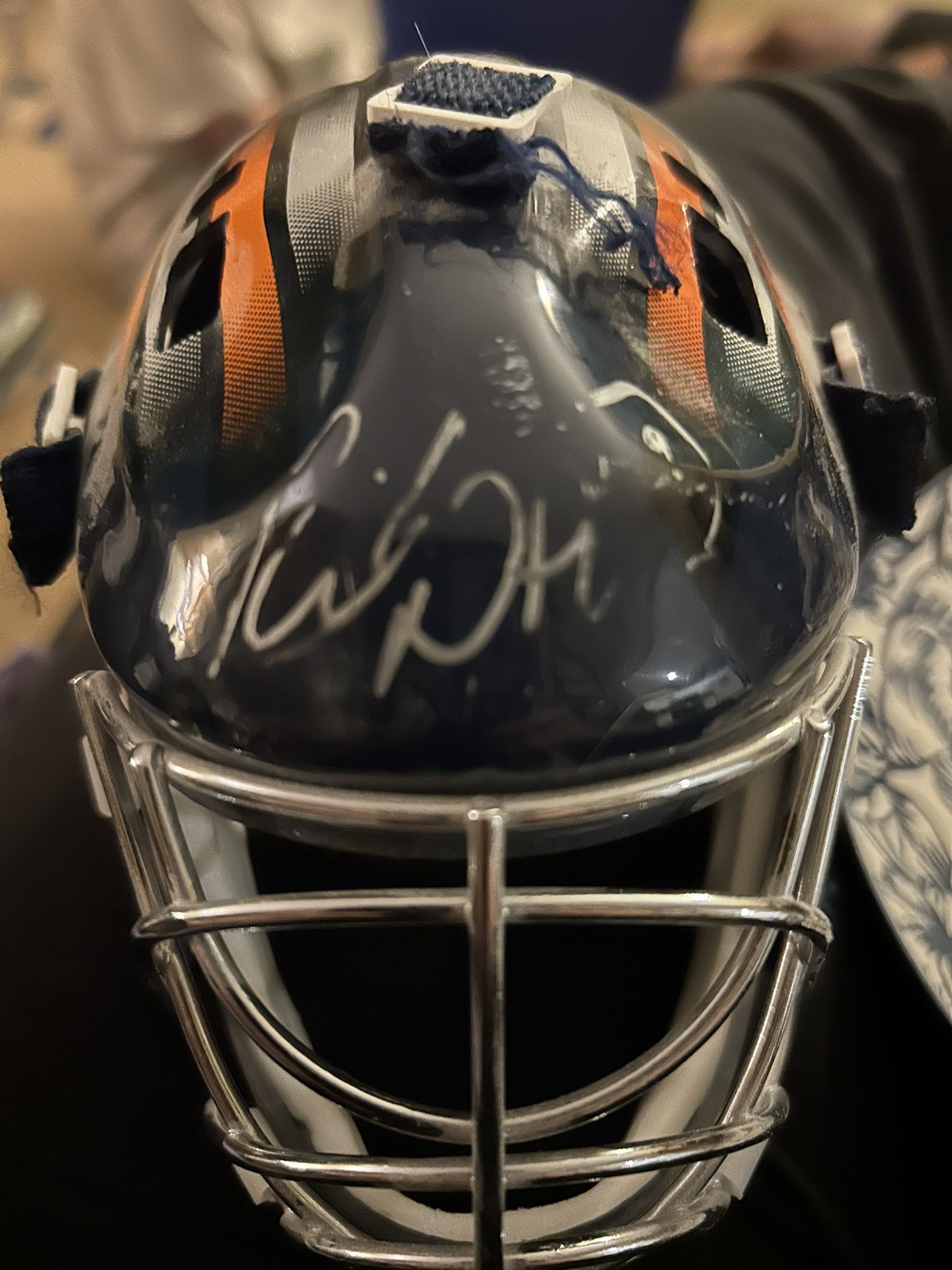 Signed Rick Di Pietro Helmut
