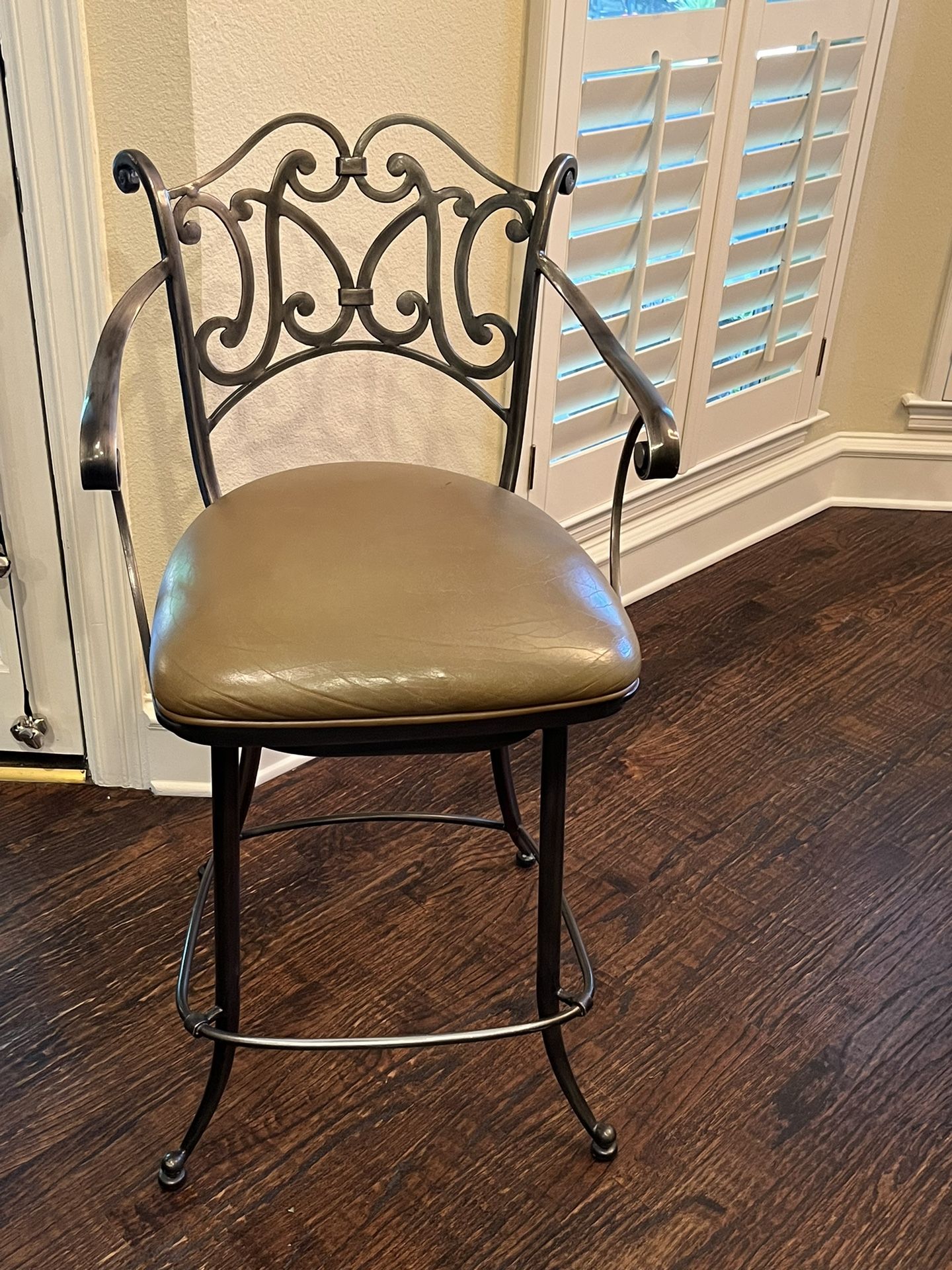 3 Ethan Allen Bar Stools 