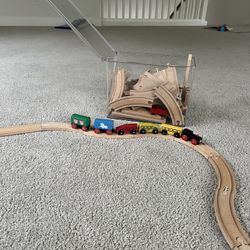 Wooden Train Toy