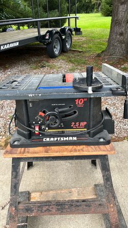 Craftsman 10" 2.5 HP Table Saw