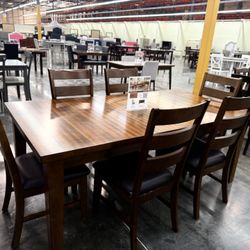 7PC DINING TABLE 