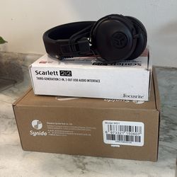 Focusrite Scarlett 2i2 3rd Gen USB Audio Interface