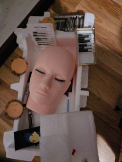 Eyelash Extension Training Kit with Mannequin Head