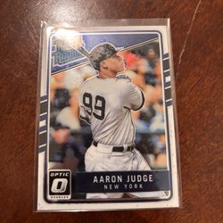 Aaron JUDGE Optic Rookie Card 