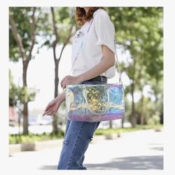 Large Holographic Colored Duffle Bag Brand New Item 