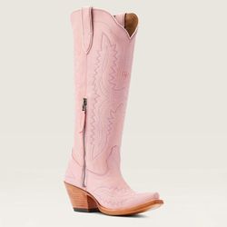 Ariat Pink Cowboy Boots Size 7 - Casanova X Toe Western Boot