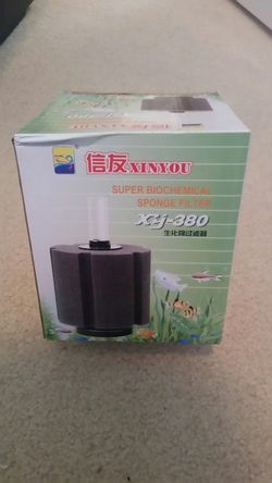 Aquarium fish tank bottom filter sponge xy380
