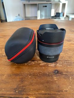 Rokinon 12mm f2 for Sony E mount + VND filter