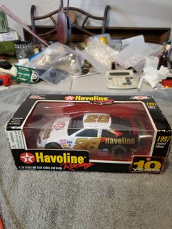 Havoline Racing #28 1/24 Die Cast Stock Car Bank