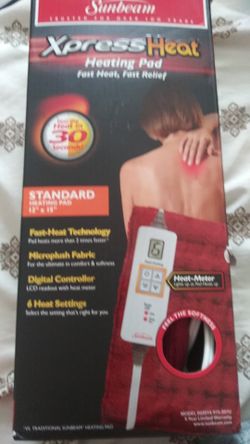 Sunbeam Xpress heat pad