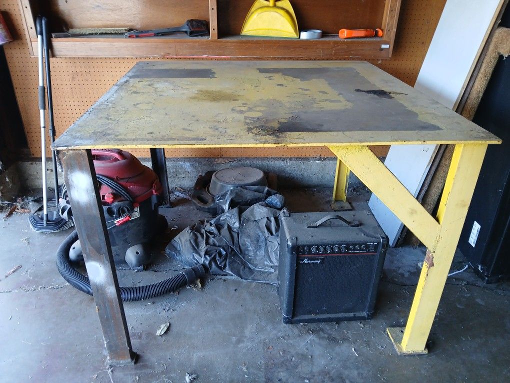 All Metal Table