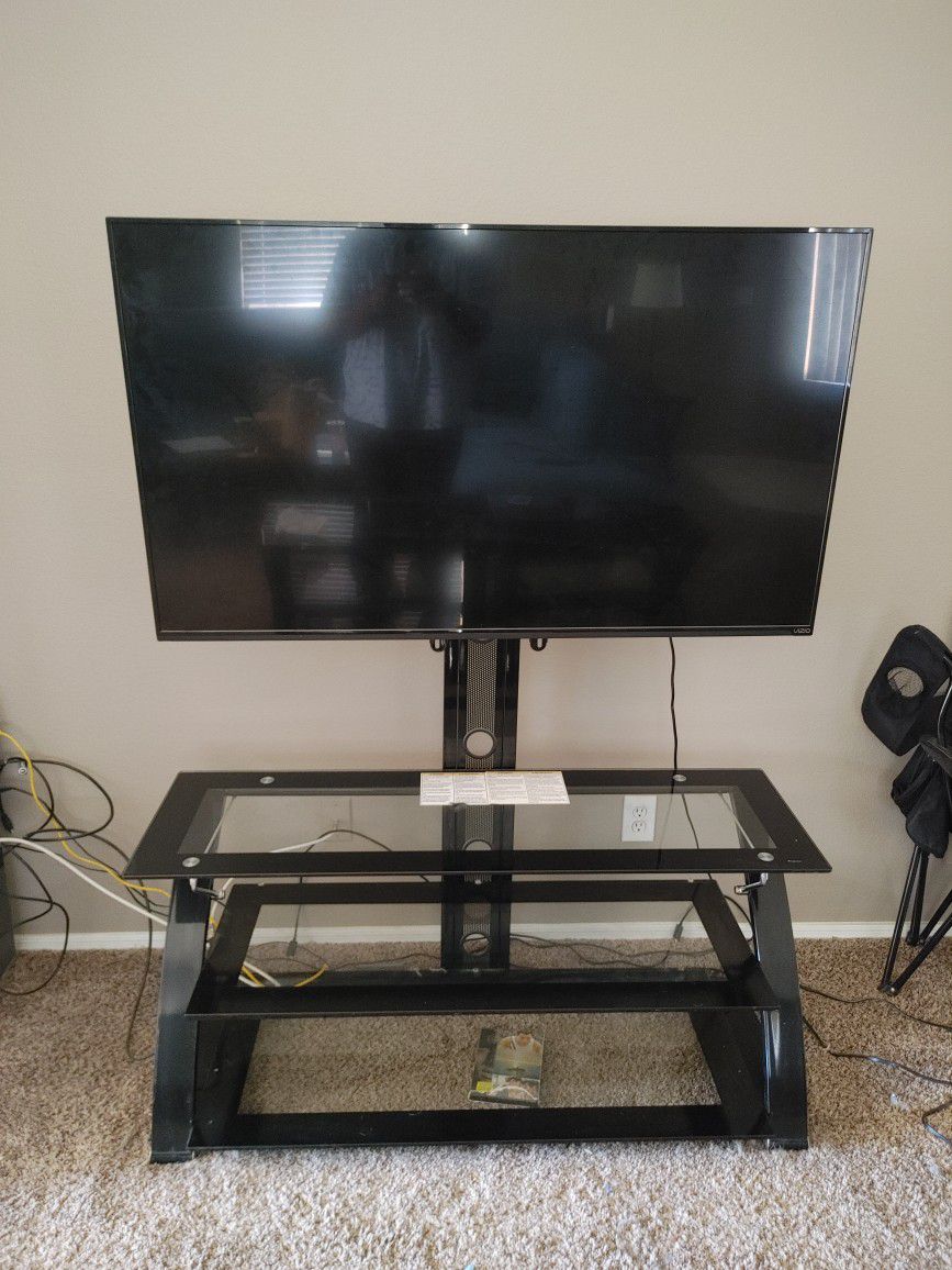 55 inch vizio tv and stand